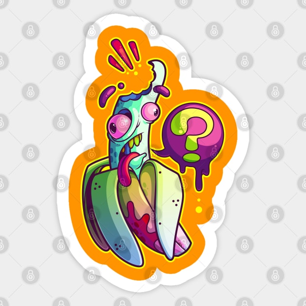 Undead Nanner Sticker by ArtisticDyslexia